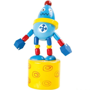 Mačkací figurka - Robot, 1ks (Small foot)