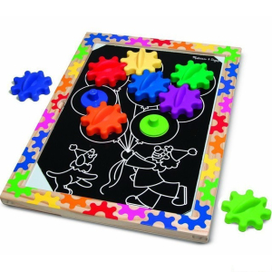 Skládačka - Ozubená kola na magnetické desce (M&D)