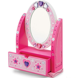 Kreativní sada - Dekorace, Šperkovnice se zrcadlem (M&D)