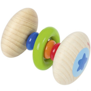 Chrastítko - Hračka do ruky, S kroužkem (Heimess)