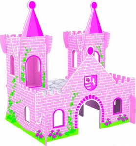 Hrad dřevěný - Zámek pro šípkovou Růženku (Woody)