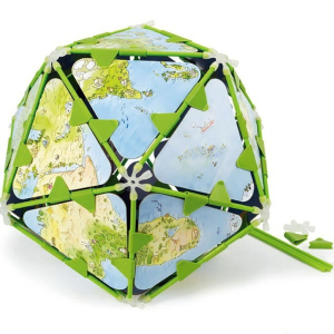 Stavebnice - Architetrix bambus Glóbus, 127 dílků (Hape)