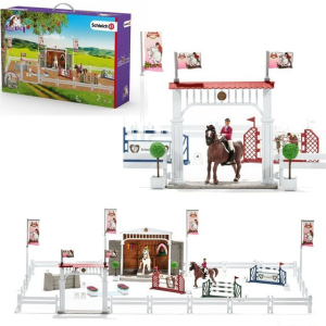 Schleich - Jezdecký klub, Velké parkurové závodiště s koňmi