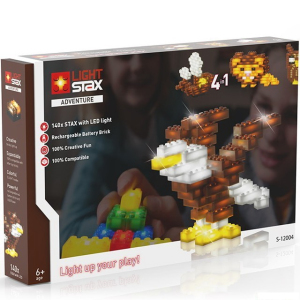 Light Stax - Adventure, 140 svítících kostek