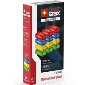 Light Stax - Beginner, 12 svítících kostek