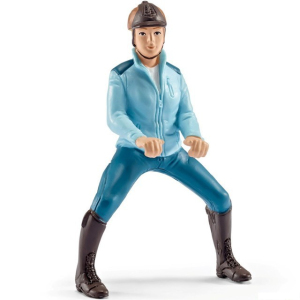 Schleich - Jezdecký klub, Jezdkyně v tyrkysovém oblečku
