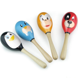 Hudba - Rumbakoule Maracas Zvířátka, 1ks (Vilac)
