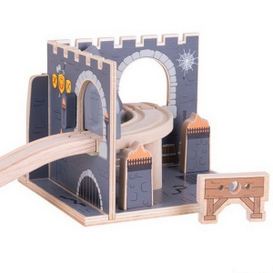 Vláčkodráha budovy - Hradní žalář (Bigjigs)