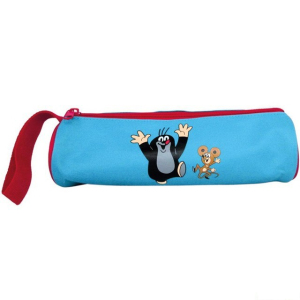 Školní potřeby - Pouzdro na pastelky, Krtek modré (Bino)