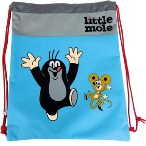 Školní potřeby - Pytlík na sport, Krtek modrý (Bino)