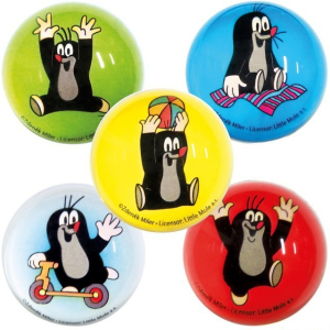 Drobné hračky - Skákací míček Hopík, Krtek, 1ks (Bino)