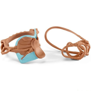 Schleich - Koňský postroj, Sedlo turnajové + uzda