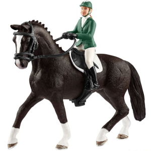 Schleich - Kůň s jezdcem, Parkurový jezdec na koni