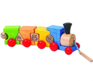 Vlak skládací - Navlékací vláček (Voila)