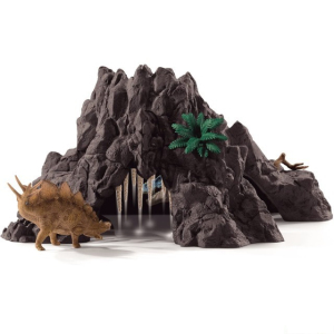 Schleich - Dinosaurus set, Velká sopka s dinosaury