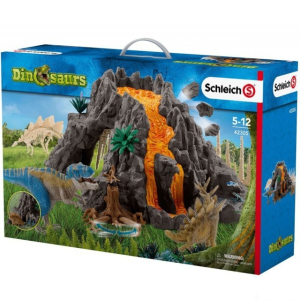Schleich - Dinosaurus set, Velká sopka s dinosaury