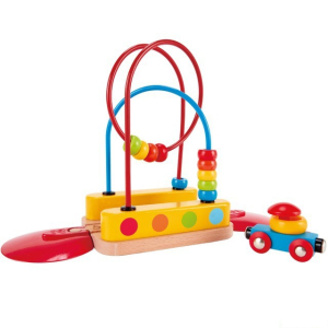 Vláčkodráha KIDS - Kolej s motorickým labyrintem (Hape)