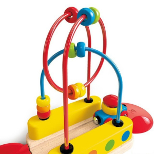 Vláčkodráha KIDS - Kolej s motorickým labyrintem (Hape)