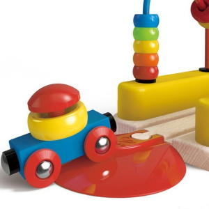 Vláčkodráha KIDS - Kolej s motorickým labyrintem (Hape)