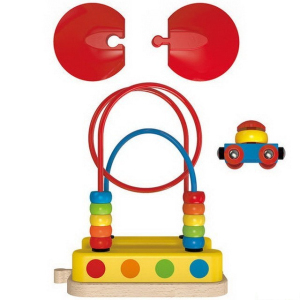Vláčkodráha KIDS - Kolej s motorickým labyrintem (Hape)