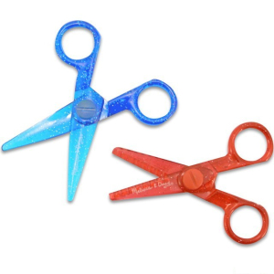 Nůžky - Sada 2ks, bezpečné rovné a cik-cak (M&D)