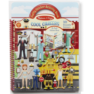 Samolepky - Deluxe kniha, Povolání, 101ks (M&D)