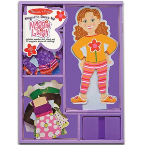 Puzzle oblékání magnetické - Dívka Maggie, 27ks (M&D)