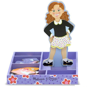 Puzzle oblékání magnetické - Dívka Maggie, 27ks (M&D)