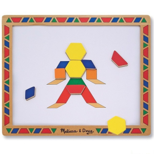 Puzzle magnetické - Mozaika v kufříku, 120ks (M&D)