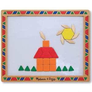 Puzzle magnetické - Mozaika v kufříku, 120ks (M&D)