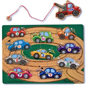 Magnetický rybolov - Auta a odtahové vozidlo (M&D)