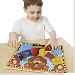 Puzzle motorické - Dovednosti s oblékacím medvědem (M&D)