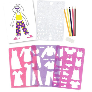 Kreslení - Šablony, Módní návrhářka (M&D)