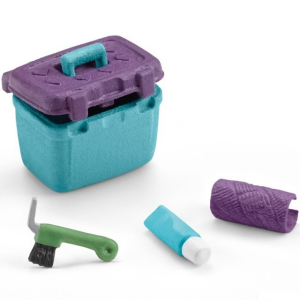 Schleich - Jezdecký klub, Pečovatelský set pro koně