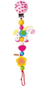 Klip na dudlík - Koník (Heimess)