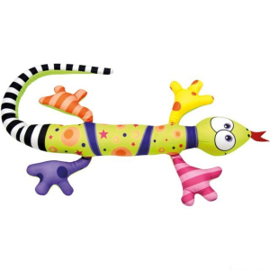 Textilní hračka - Ještěrka zelená 80cm (Bino)