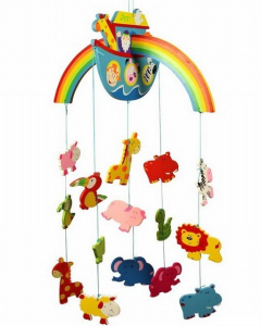 Kolotoč závěsný dřevěný - Noemova archa (Bigjigs)