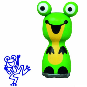 Razítko dřevěné - Žabka (Detoa)