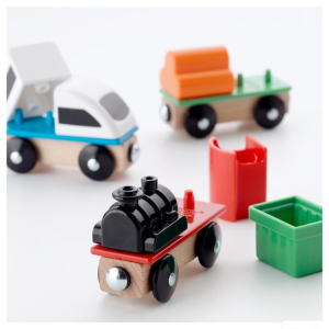 Vláčkodráha vláčky - Souprava LILLABO (Ikea)