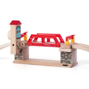 Vláčkodráha mosty - Sklopný most (Woody)