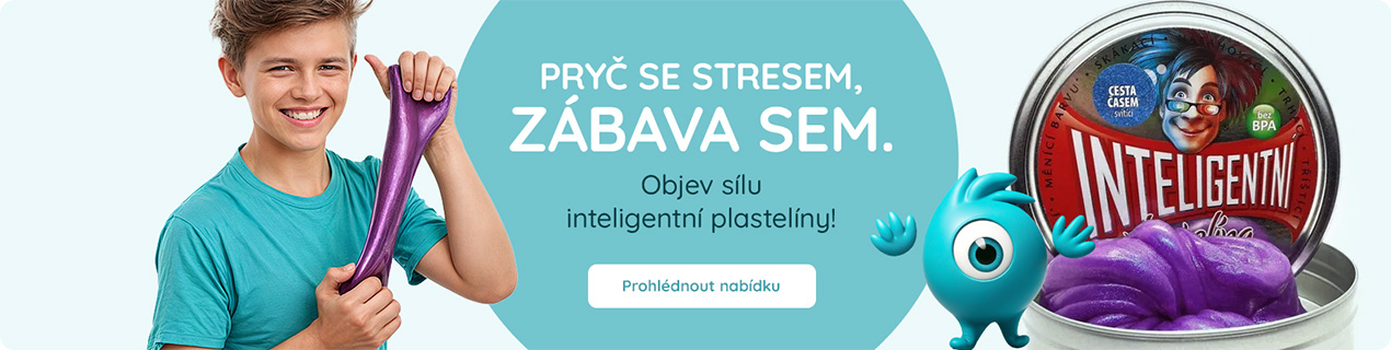 Inteligentní plastelína originál - Modroočko.cz