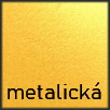 metalická zlatá barva na obličej