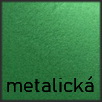 metalická zelená barva na obličej